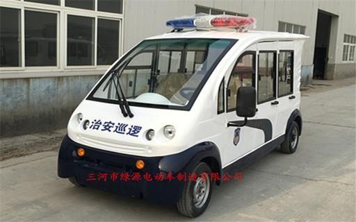 6座全封闭电动巡逻车